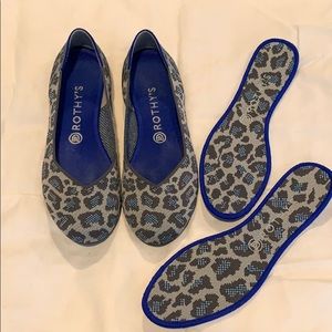 Rothy’s - Grey spotted round toe flat